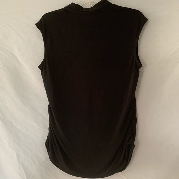 Apt. 9 Black Cap Sleeve Top Size Large - Picture 7 of 7